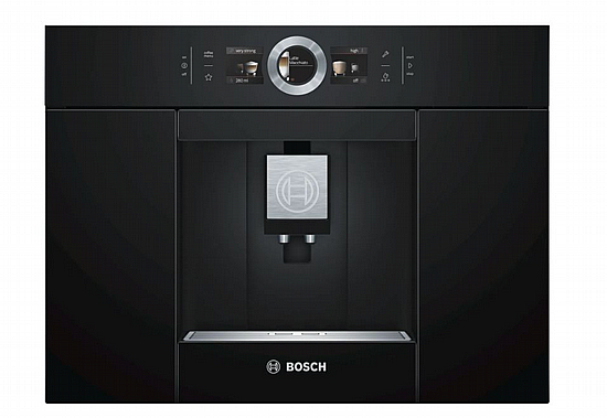 מכונת קפה אינטגרלית Bosch CTL636EB6 בוש זכוכית שחורה דגם 2024!