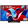 טלוויזיה 55 אינץ LG OLED evo C4 דגם OLED55C46LA חכמה 4K 120hz עם בינה מלאכותית
