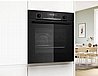 תנור בנוי פירוליטי 71 ליטר Bosch HBG578EB3 שחור | כולל AIRFRY תוצרת ספרד