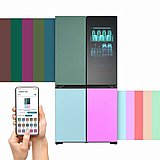 מקרר מקפיא תחתון LG GMV960NNME 617 ליטר דלתות בצבעים משתנים לבחירה מקרר מקפיא תחתון LG GMV960NNME 617 ליטר דלתות בצבעים משתנים לבחירה